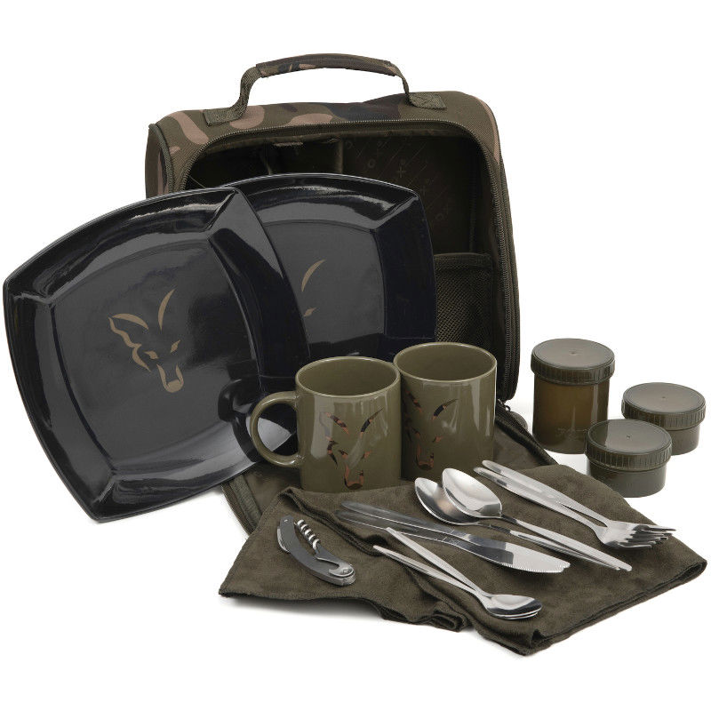 Fox Camolite 2 Person Dinner Set